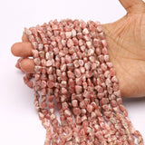 Rhodochrosite Irregular Nugget Length-16 Inch 5 Strand