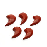 Red Jasper Fancy Shape Top Side Drilled Both Side Polished AAA Grade Size 32x20x7 mm 5 Pcs Weight 115 Cts