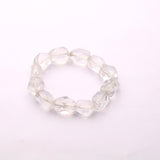 Crystal Faceted Nugget AA Grade Handmade Stretchable Bracelet