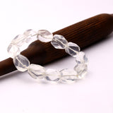 Crystal Faceted Nugget AA Grade Handmade Stretchable Bracelet