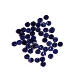 Sodalite Round Flat Top Straight Side (FTSS) Both Side Polished AAA Grade Size 5.5 MM 100 Pcs Weight 50 Cts