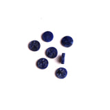 Sodalite Round Carved Buttons Both Side Polished AAA Grade Size 11x11x3 MM 20 Pcs Weight 60 Cts