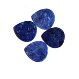 Sodalite Fancy Flat Top Straight Side (FTSS) Both Side Polished AAA Grade Size 32x30x2.0-2.5 MM 10 Pcs Weight 171 Cts