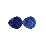 Sodalite Fancy Flat Top Straight Side (FTSS) Both Side Polished AAA Grade Size 32x30x2.0-2.5 MM 10 Pcs Weight 171 Cts