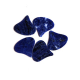 Sodalite Fancy Flat Top Straight Side (FTSS) Both Side Polished AAA Grade Size 30x28x2.0-2.5 MM 10 Pcs Weight 131 Cts