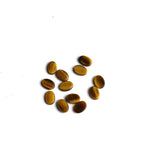 Tiger Eye Oval Single Bevel Buff Top (SBBT) AAA Grade Both Side Polished Size 5x7 mm 200 Pcs Weight 112 Cts