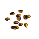 Tiger Eye Pear Cabochon AAA Grade Both Side Polished Size 6.5x10 mm 200 Pcs Weight 316 Cts