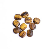 Tiger Eye Cushion Shape Carved AAA Grade Both Side Polished Size 14x16x5.5 MM 10 Pcs Weight 108 Cts