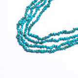 Turquoise (Arizona) Uncut Strand Length-16 Inch 5 Strand