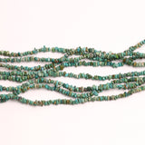 Turquoise (Stabilized) Uncut Strand Length-16 Inch 5 Strand